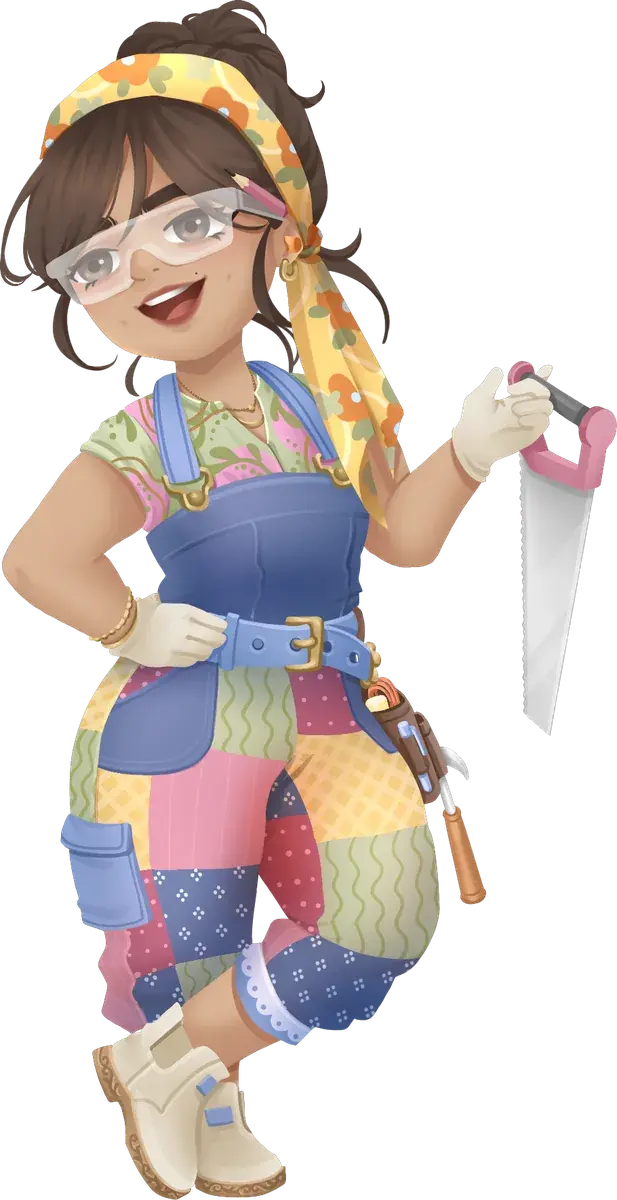 Official Loftia artwork of the NPC Estella
